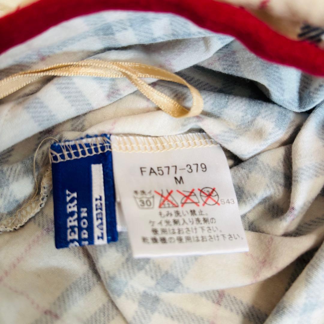 バーバリーブルーレーベル ノバチェック ベアトップ　チューブトップ キャミソール