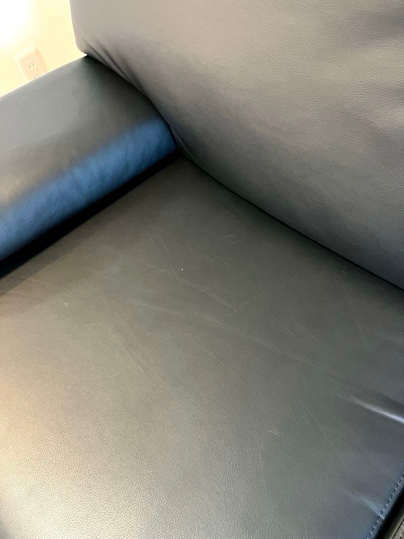 【Daxxx.us】大塚家具　ソファー　ベローナ2 レザー　黒