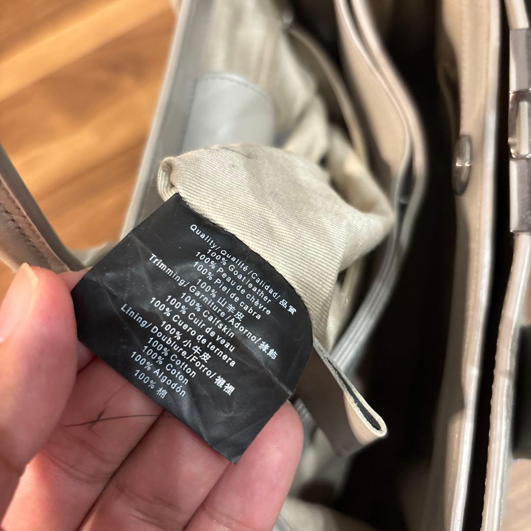 【希少☆美品】HUGO BOSS レザー 本革製 山羊革 2way トートバッグ