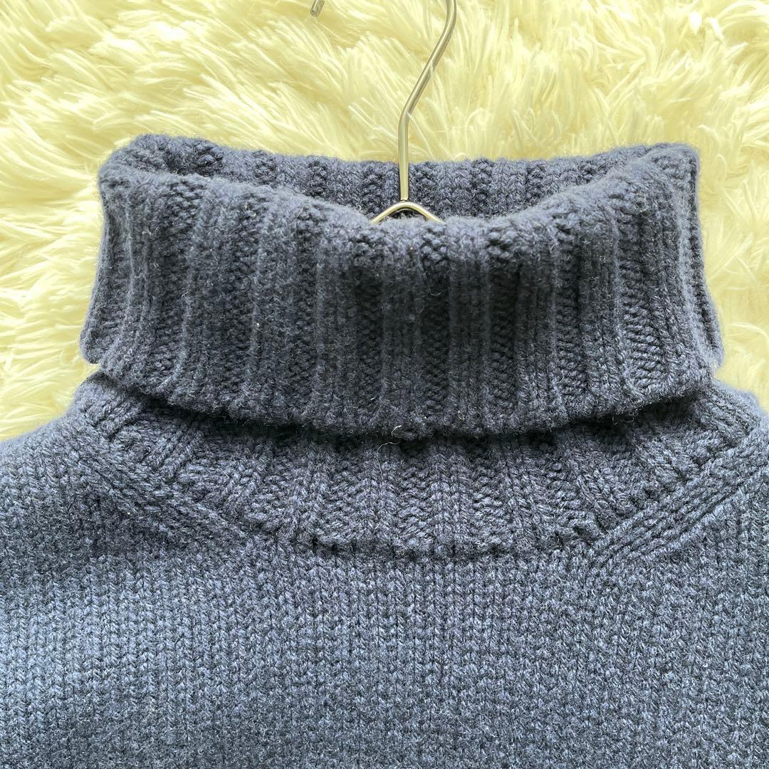 スローン 3Gジーロンラム カシミヤ タートルネックニット SLOANE 2