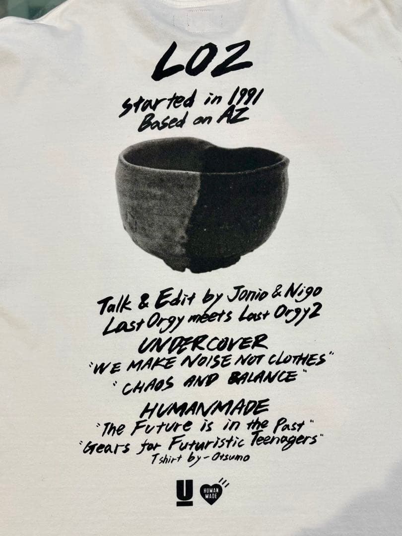 希少UNDERCOVER×HUMAN MADE コラボ長袖シャツ XLサイズ