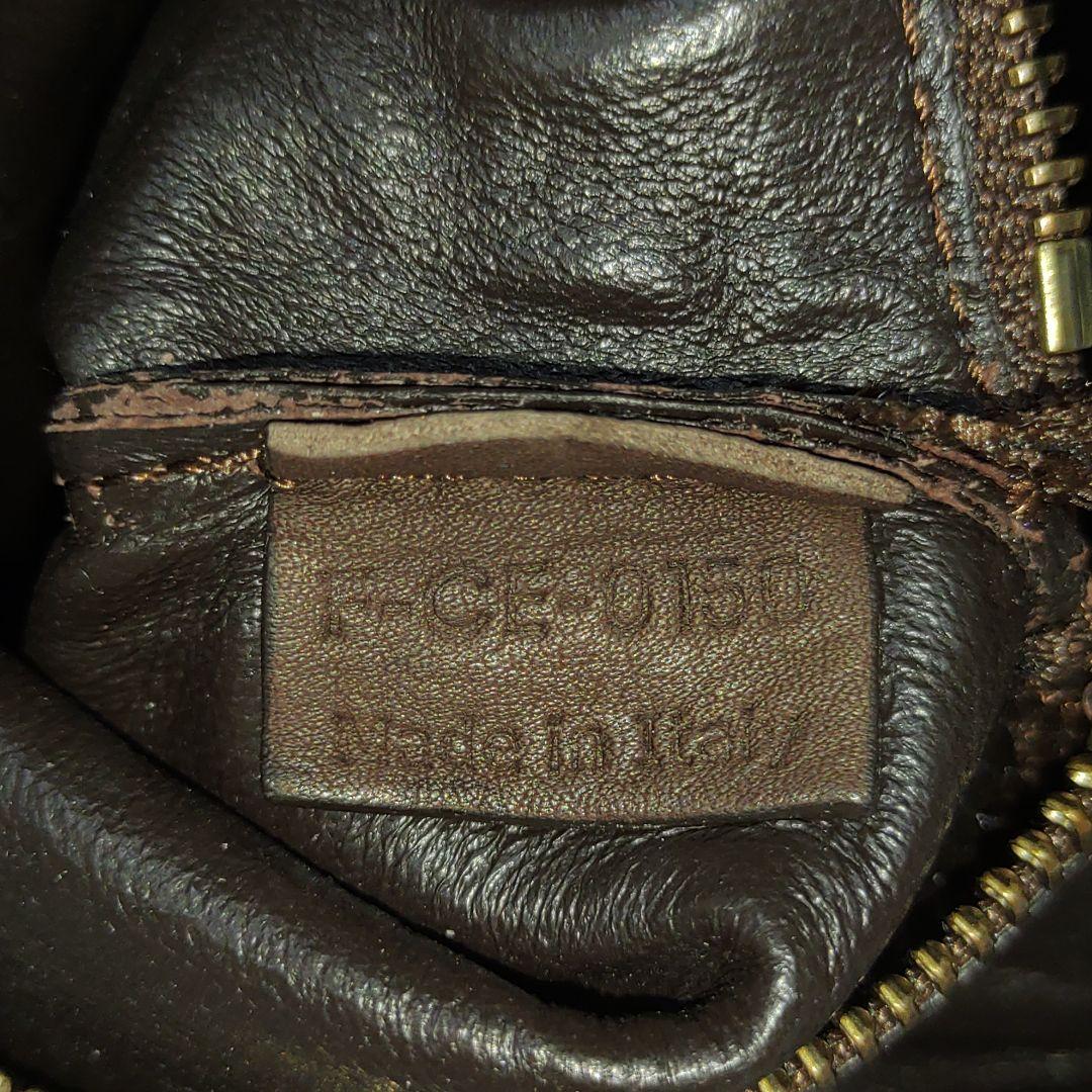 セリーヌ ラゲージ ミニ トートバッグ レザー ダークブラウン