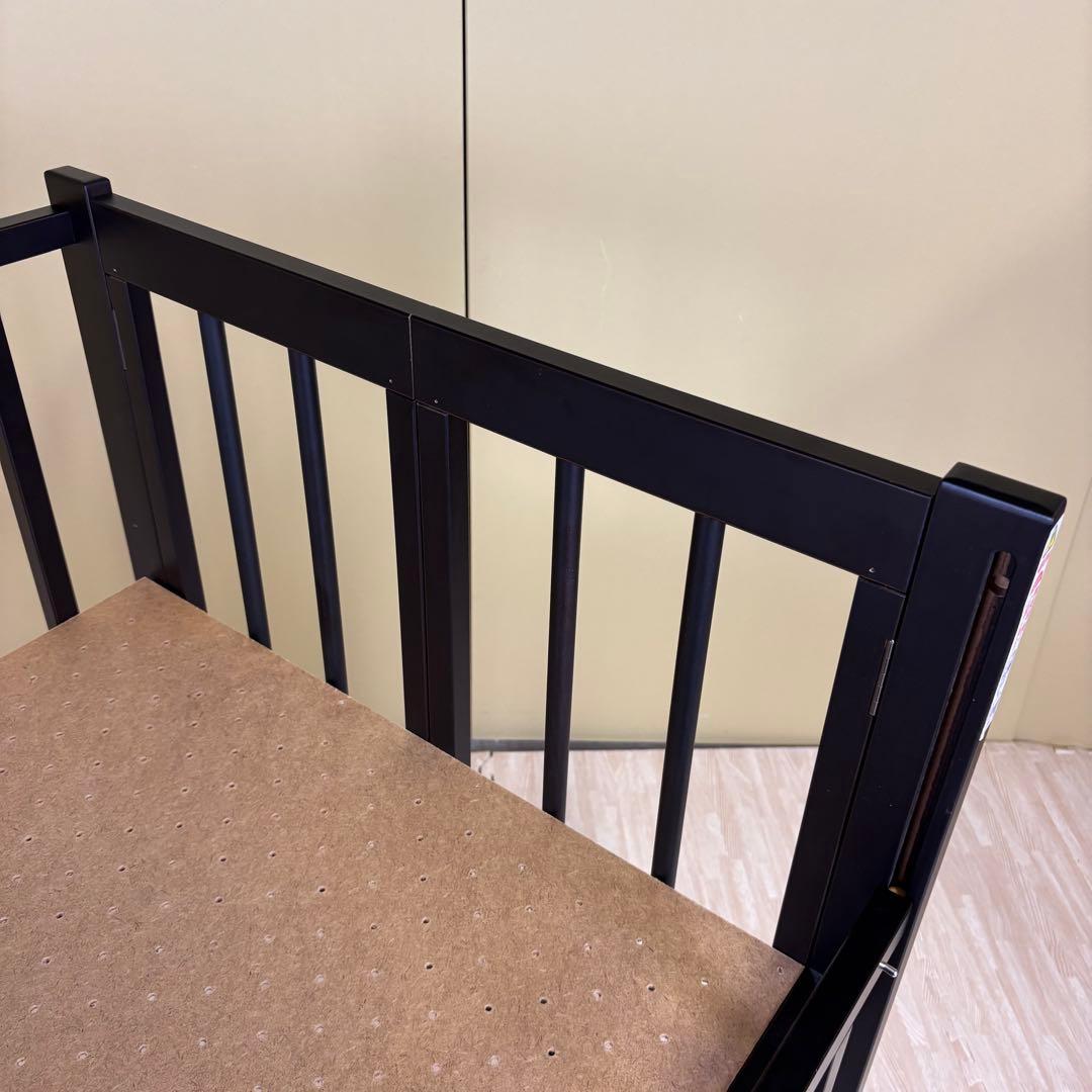 除菌清掃済　日本製　スリーピー　折畳　ワンタッチハイベッド　クール　濃いブラウン