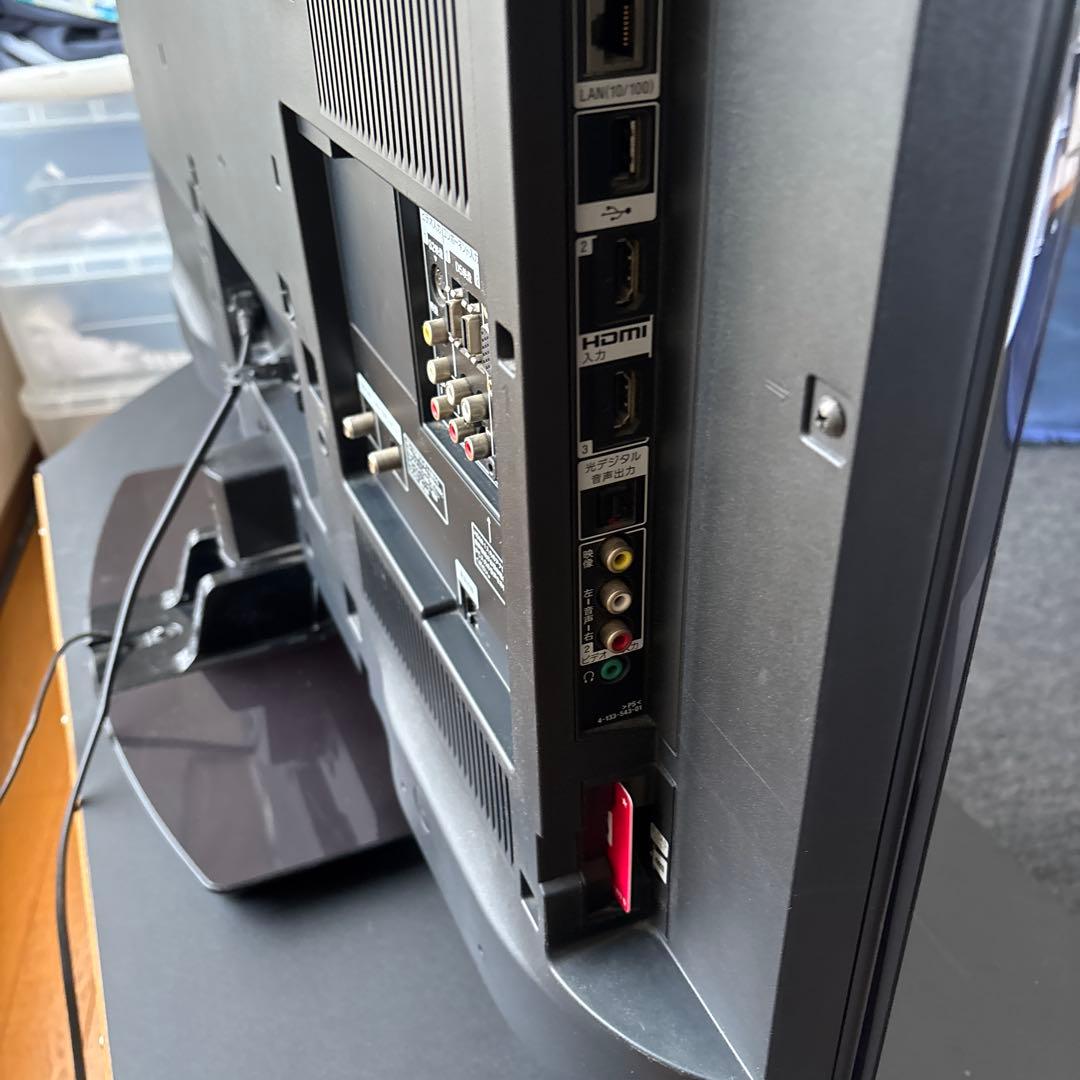 SONY BRAVIA 40型　KDL-40W5 テレビ台セットジャンク品