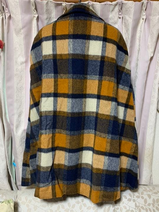 【TATSUYA】ILGWU タグあり　ウールマント