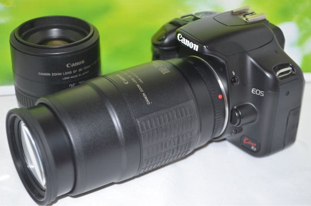 ✨付属品多数✨Canon Kiss X2✨すぐ使える✨入門モデル✨ダブルレンズ✨