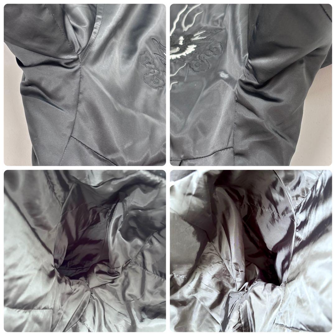 アディダス × オールブラックス ラグビーWC スカジャン 中綿ジャケット XL