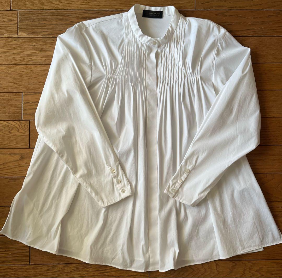 TOMORROWLAND collection ストレッチブロードブラウス