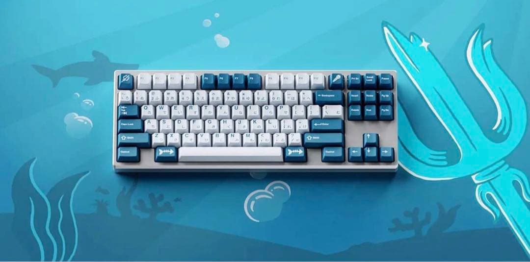 正規品 GMK a Gawr Gura Set + Novelties Set