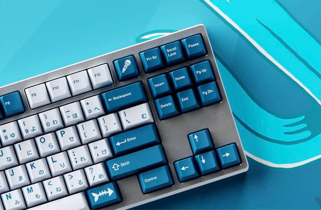 正規品 GMK a Gawr Gura Set + Novelties Set