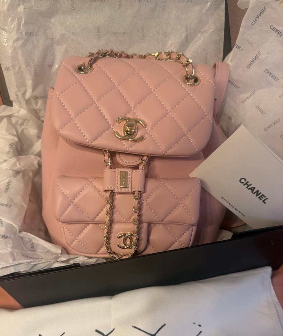 【期間限定価格】美品 シャネル ノベルティバックパック リュック 3WAY