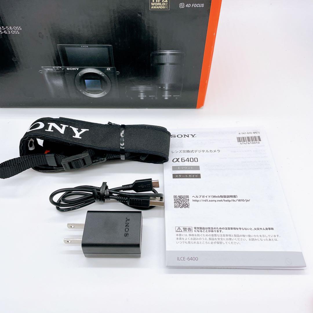 【シャッター　228回】　SONY ソニー　α6400 ミラーレス一眼カメラ