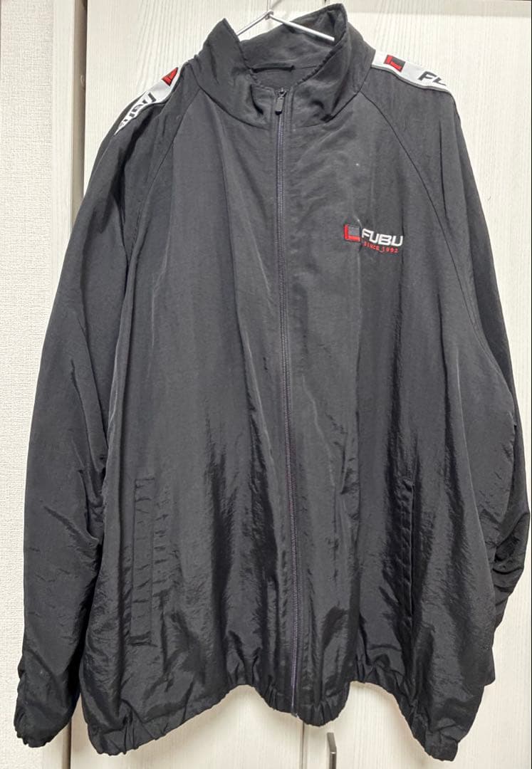 あ*様 FUBU ナイロンジャケット XXLサイズ ブラック セットアップ