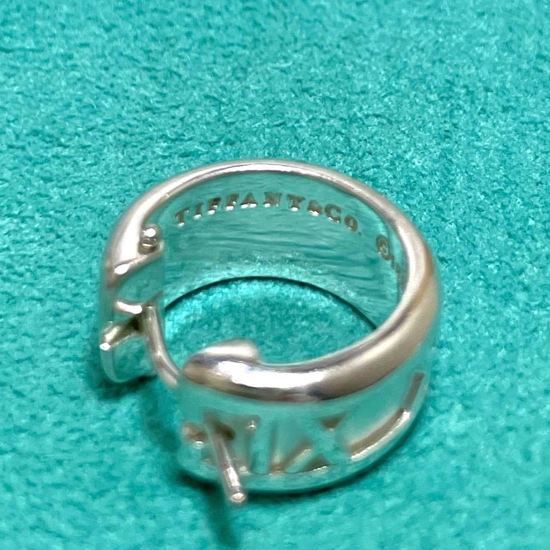 【極美品】ティファニー　アトラスフープピアス片耳　メンズ/レディース　925