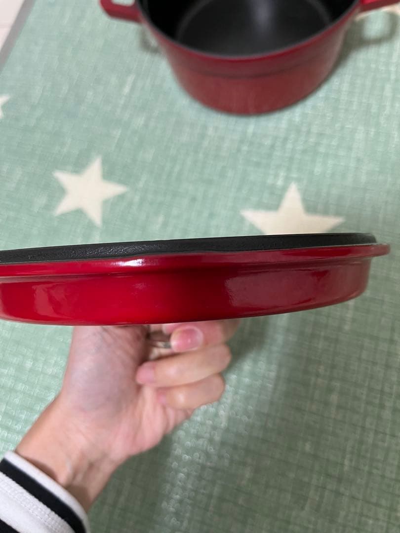 STAUB ストウブ ラウンドココット 20cm チェリー