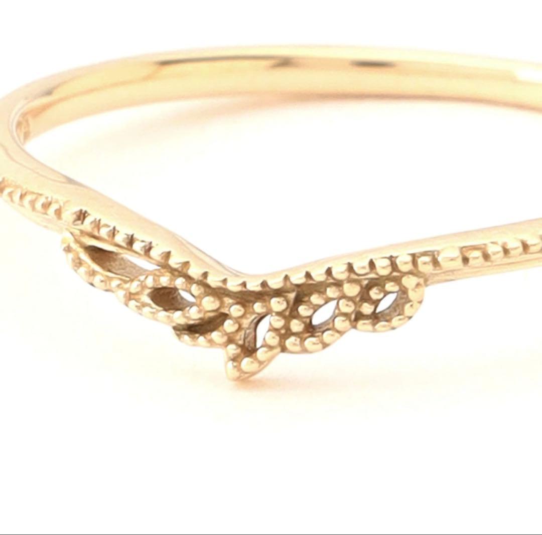 agete2022wintercollectionゴールド10Kリング 13号