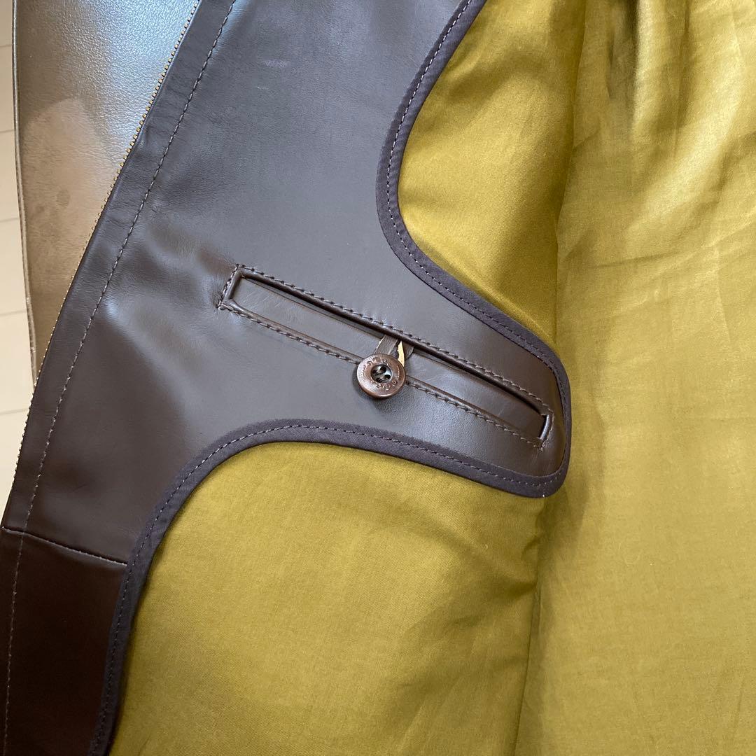 ORGUEIL Cossack Jacket ブラウン（ホースハイド）