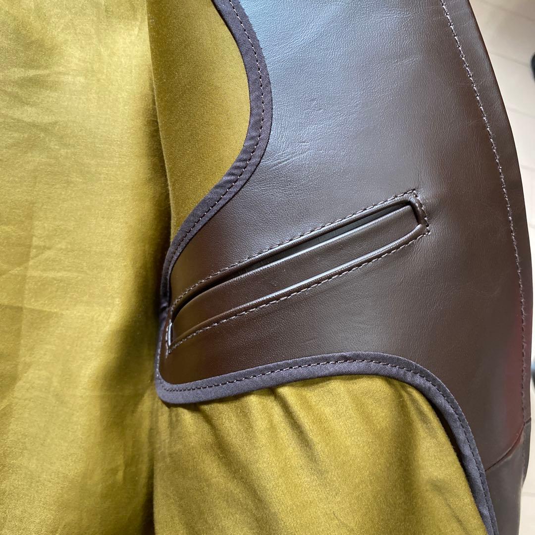 ORGUEIL Cossack Jacket ブラウン（ホースハイド）