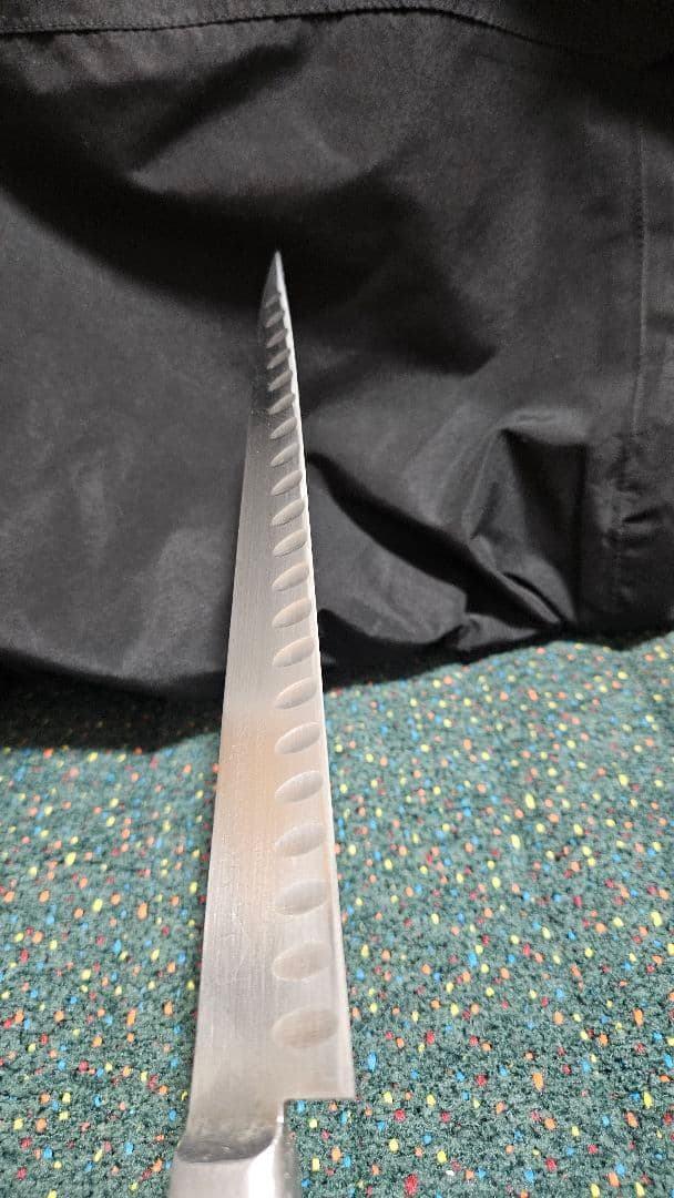 い*あ様 中古Karamit 約23cm波刃包丁、グレステン約27cm波刃包丁セ