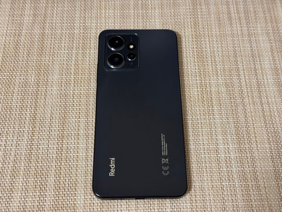 Redmi Note 12 スマートフォン ブラック本体