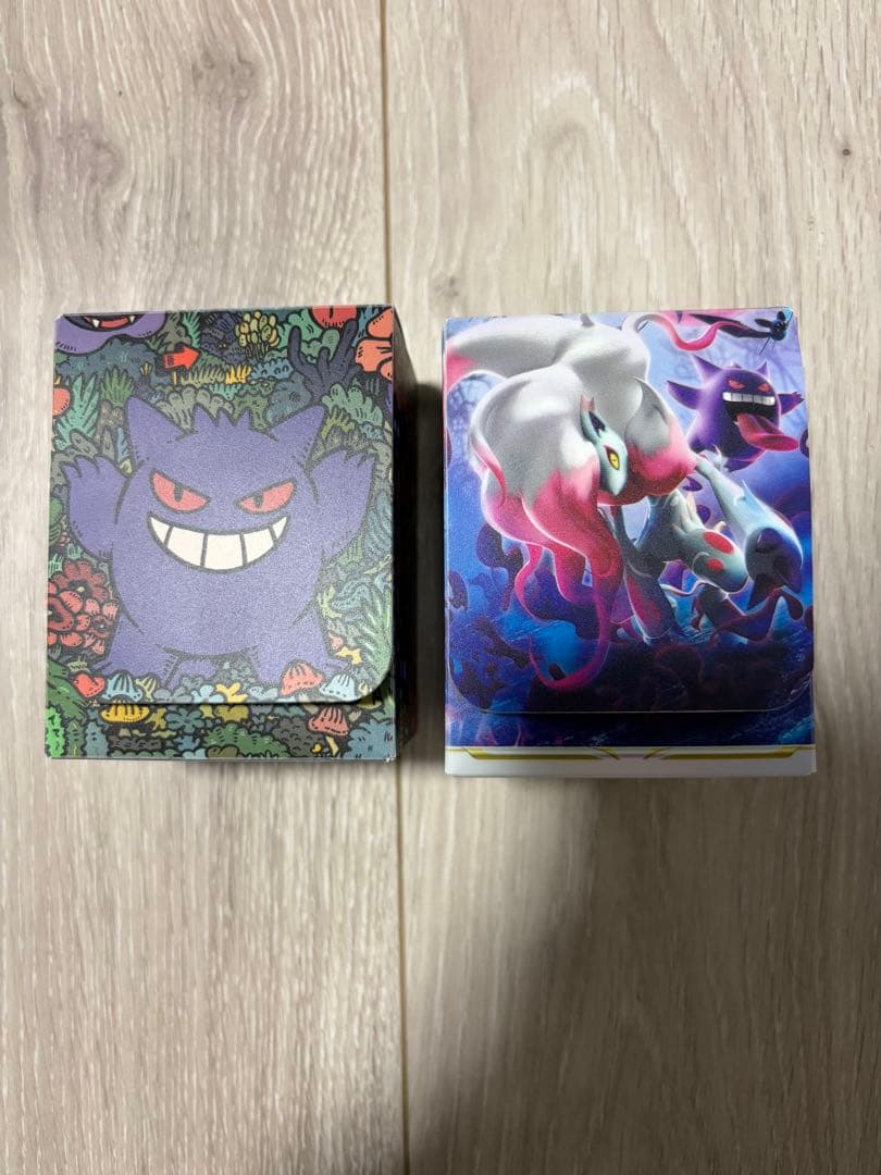 ポケモンカード引退　シャワーズ、サンダース ゲンガー スリーブデッキケース付き