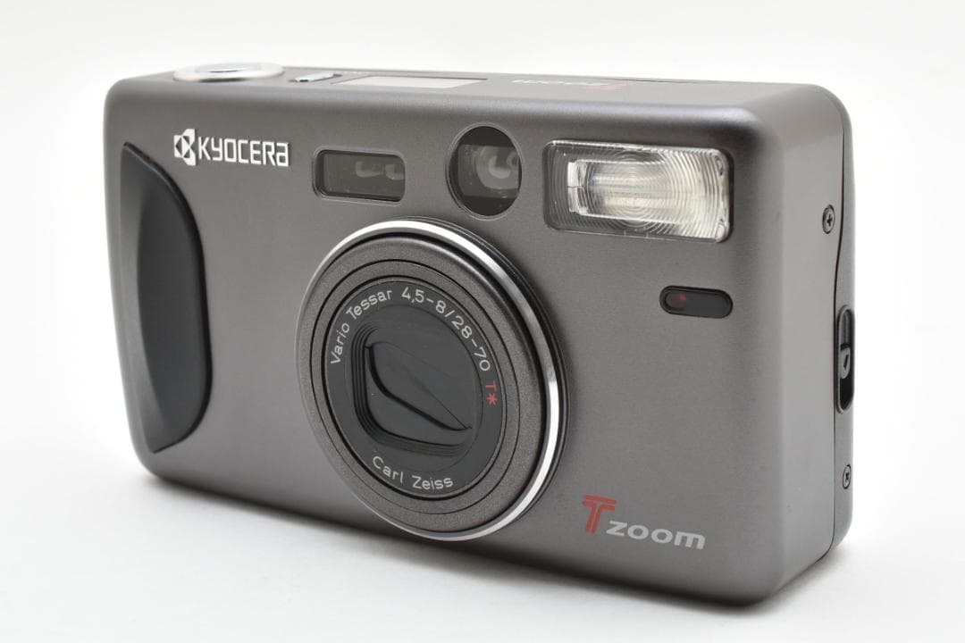 美品 KYOCERA T zoom カールツァイス コンパクトフィルムカメラ