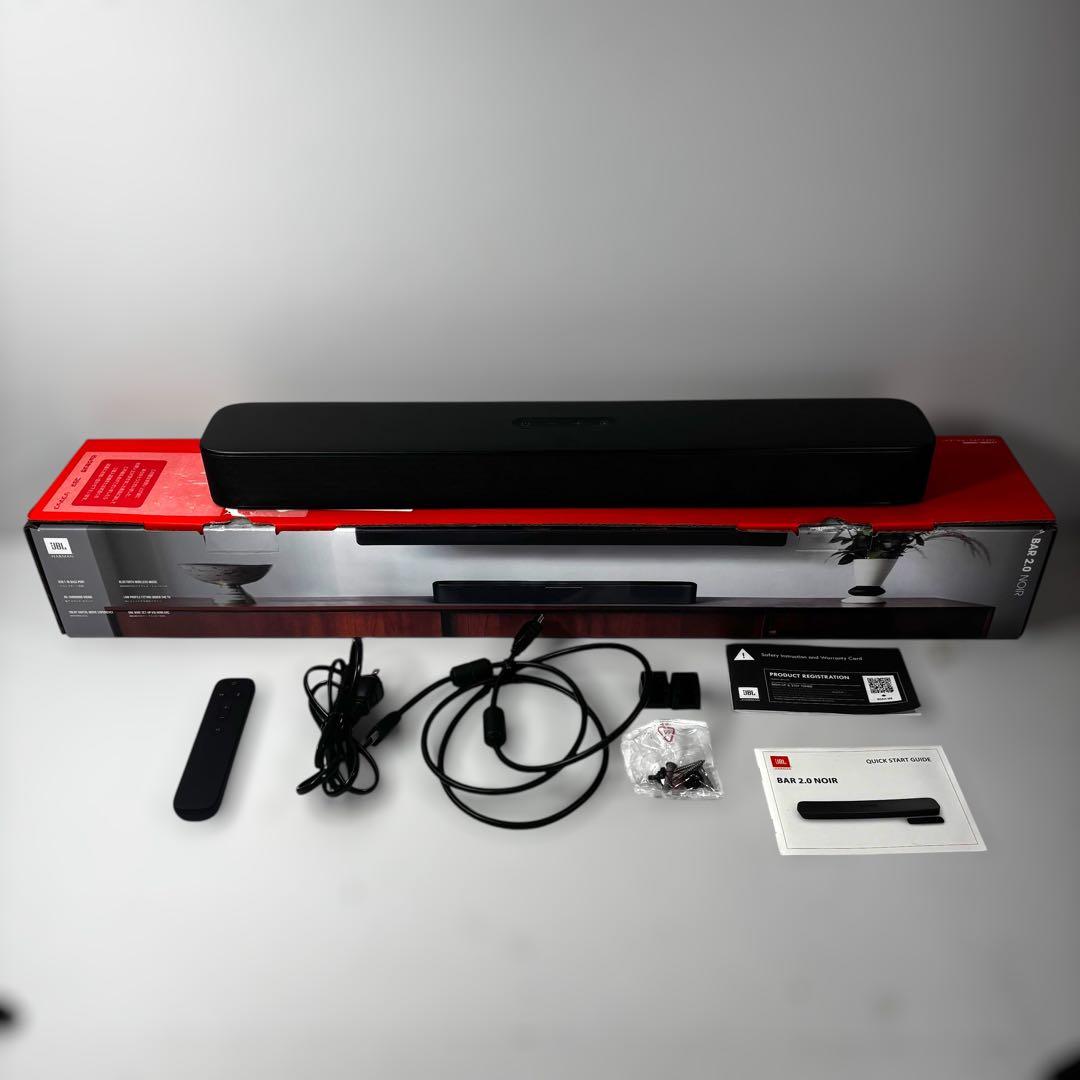 JBL HARMAN サウンドバー BAR 2.0 Noir Bluetooth