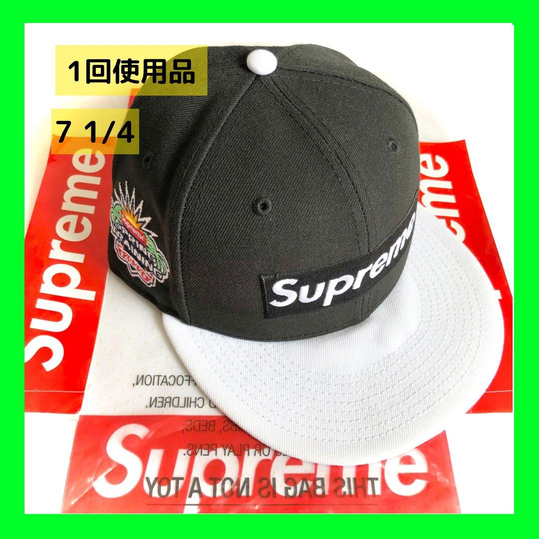 ⚠️1回使用品⚠️ シュプリーム　ベースボールキャップ　帽子　キャップ　ニューエラ