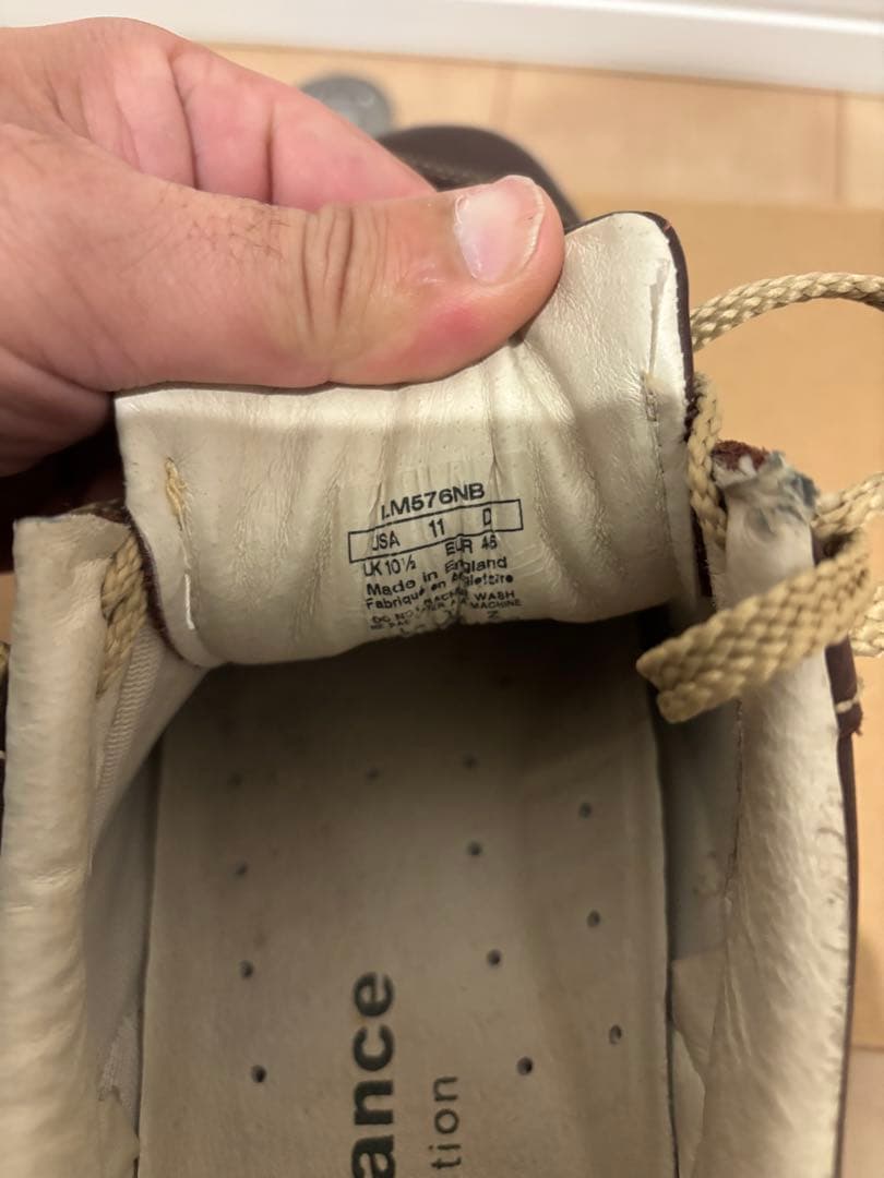 new balance 576 ブラウン イギリス製