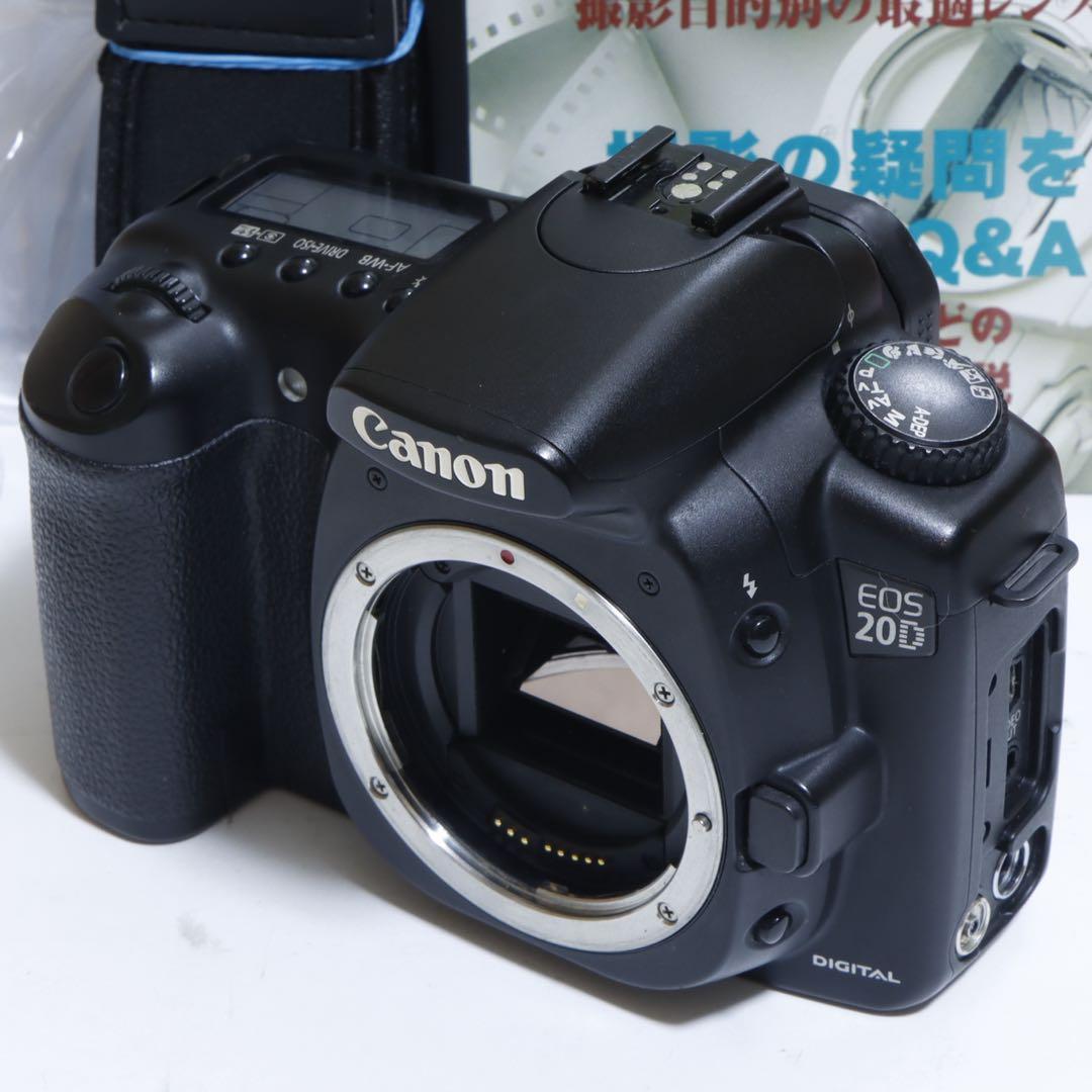 ☆スマホに送れる一眼レフ☆本格入門!!☆ キャノン EOS 20DISセット♫