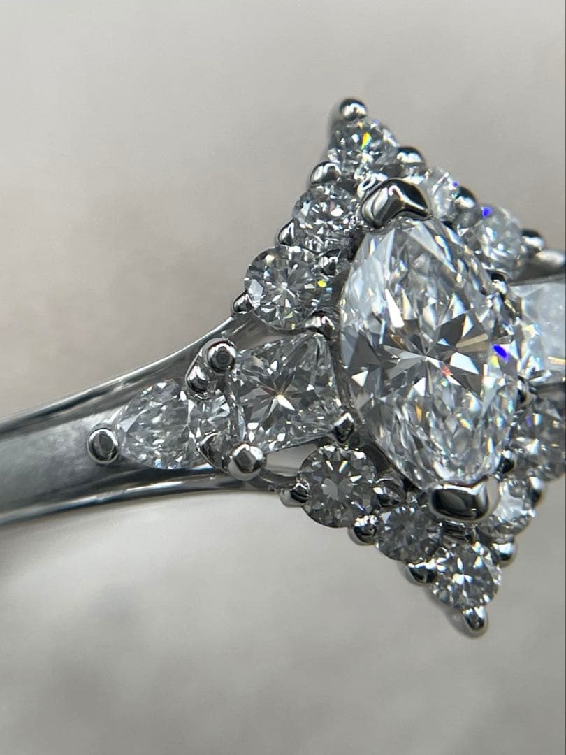 最終交渉可JL240★高級 ダイヤモンド0.6ct リング GIAコピー付