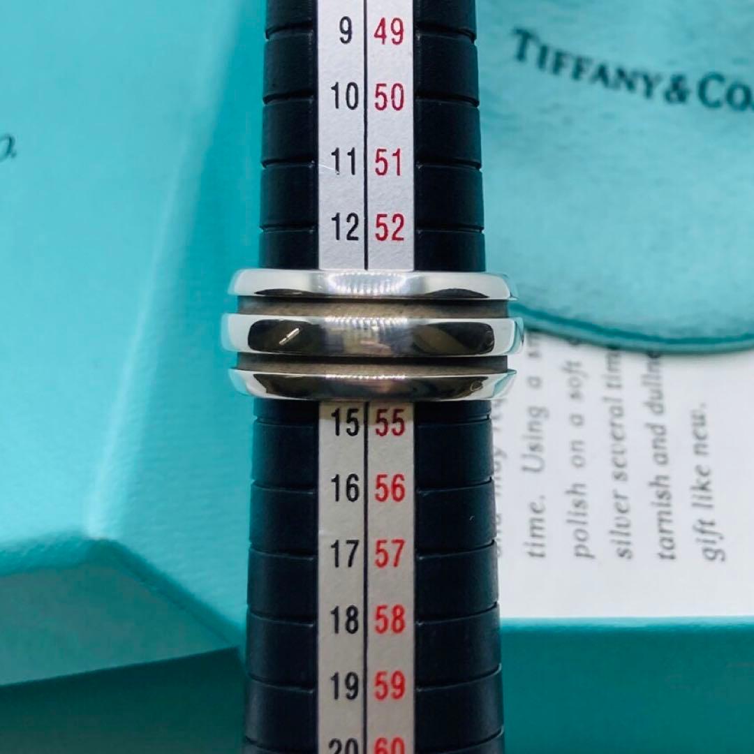 13.5号 Tiffany & Co. ティファニー グルーブドリング シルバー