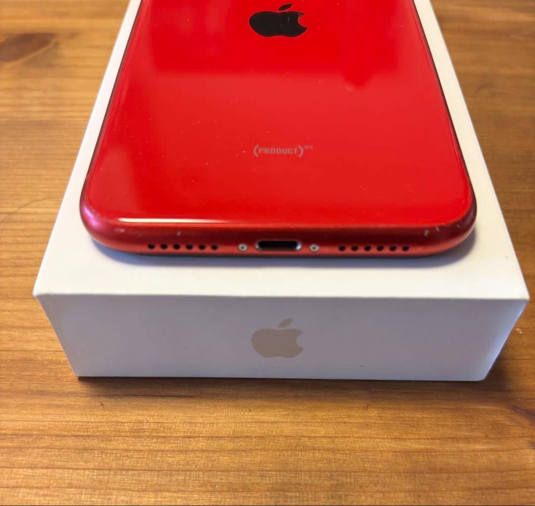 訳あり iPhone11 64g SIMフリー RED バッテリー82%
