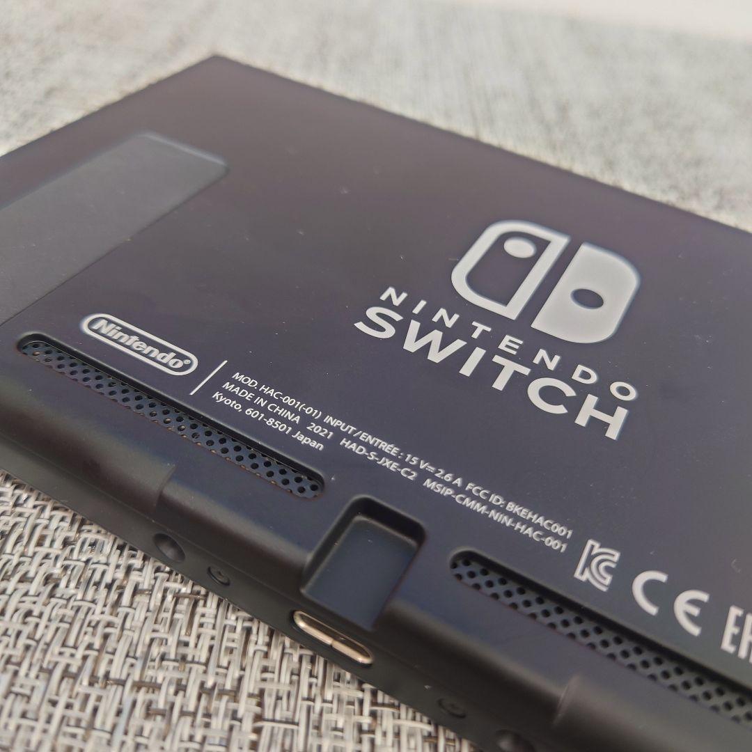 【美品】ニンテンドースイッチ 本体 バッテリー強化版