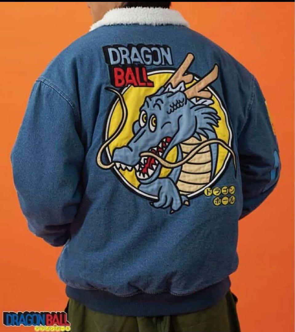 BREEZE ドラゴンボールコラボ_デニムボアジャケット