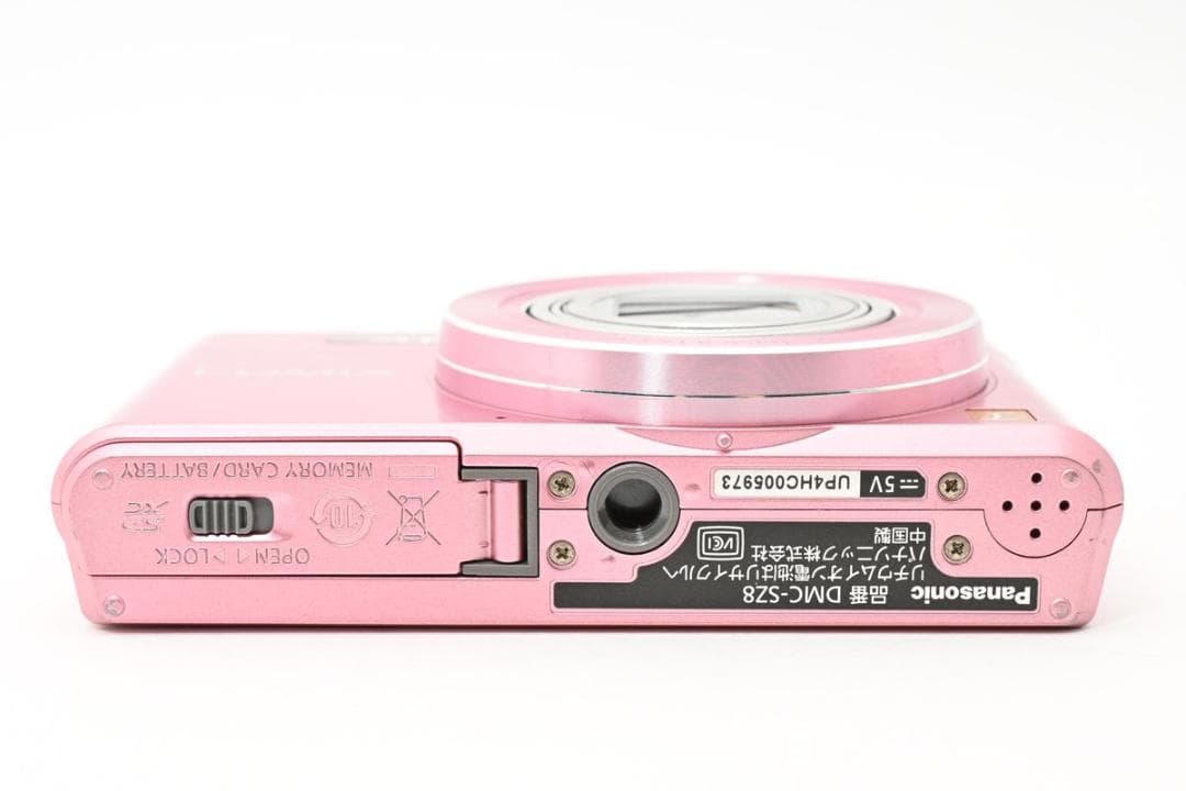 【美品】Panasonic LUMIX DMC-SZ8 ピンク バッテリー付き