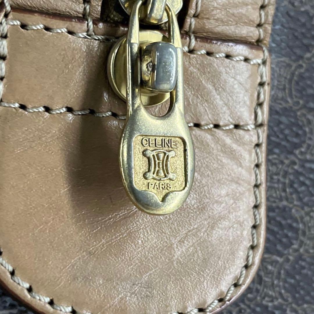 当時物　オールド　セリーヌ　ボストンバッグ　マカダム柄　トリオンフ　旅行　y2k