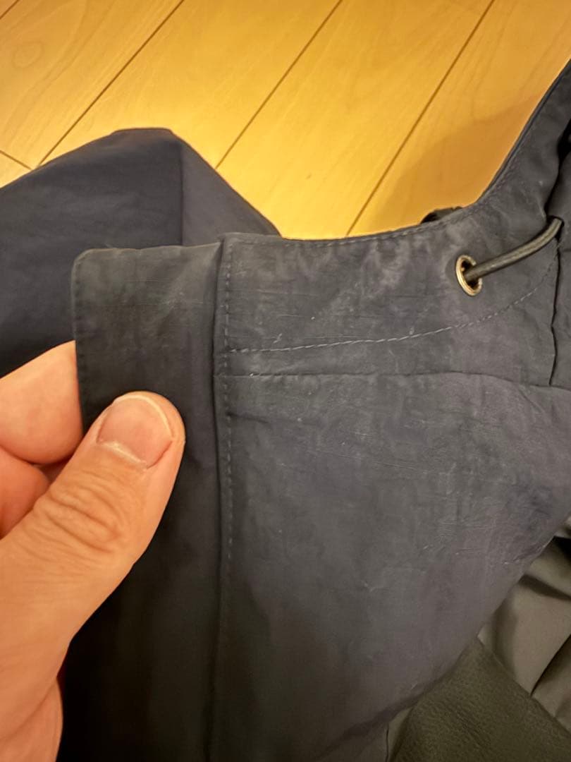 Optstuff Shell Parka (ネイビー×カーキ) Lサイズ