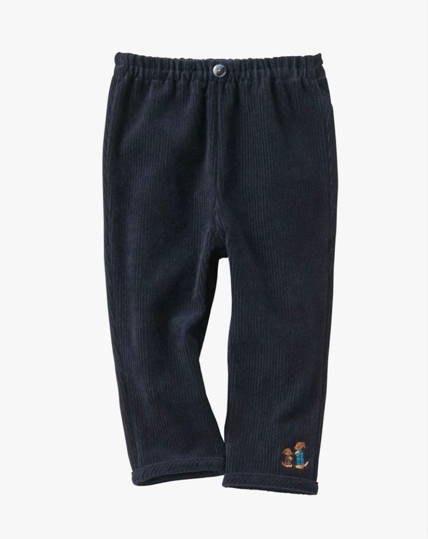 ゆ*き様 【新品未使用タグ付き】 familiar ロングパンツ コーデュロイパ