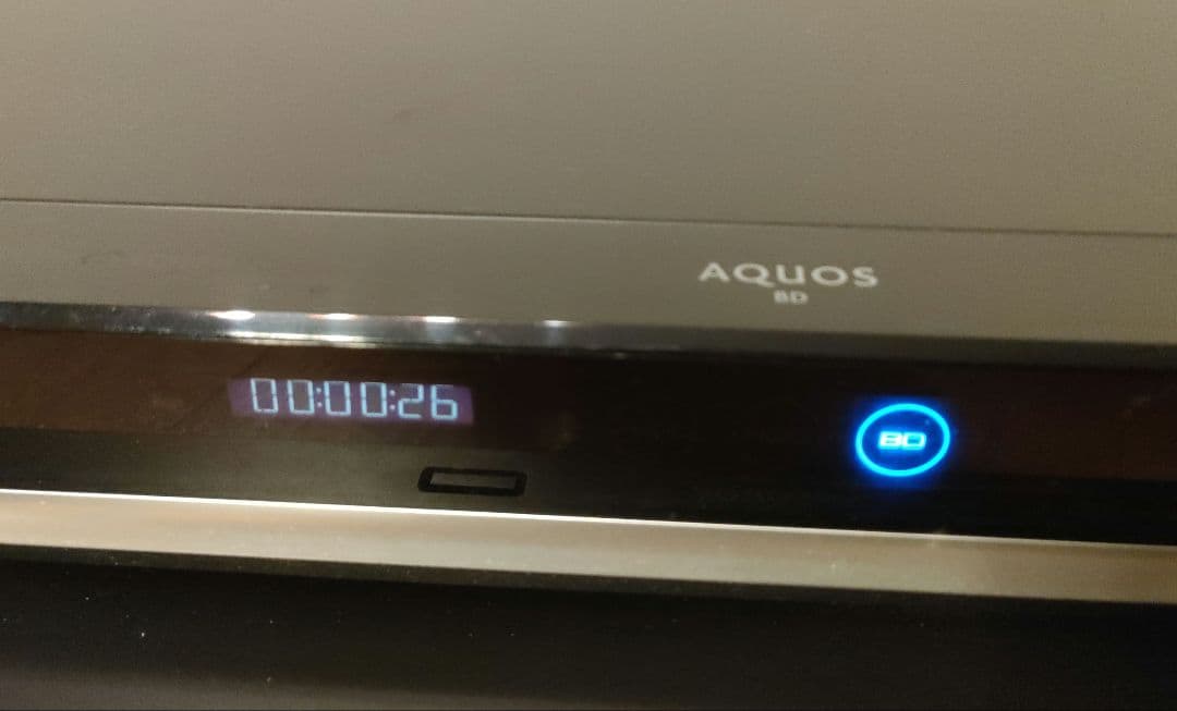 SHARP ブルーレイレコーダー BD-W580 2015年製 互換リモコン付①