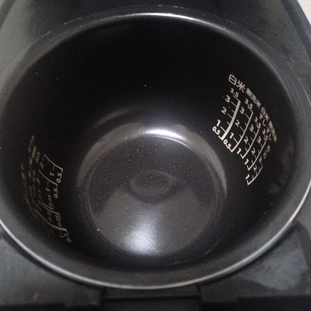 TOSHIBA(東芝) 炊飯器 3.5合 RC-6ZPXR(K) 【圧力IH】