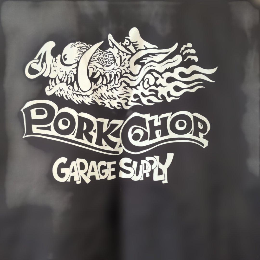 PORKCHOP x MASSES ナイロンジャケット コーチジャケット L 黒