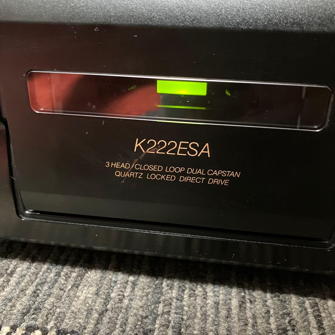 SONY ソニー 3ヘッドカセットデッキ TC-K222ESA ジャンク扱い