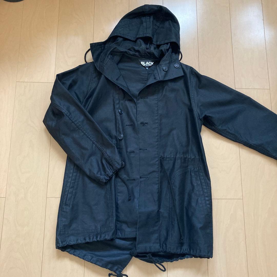 コムデギャルソン　BLACK モッズコート