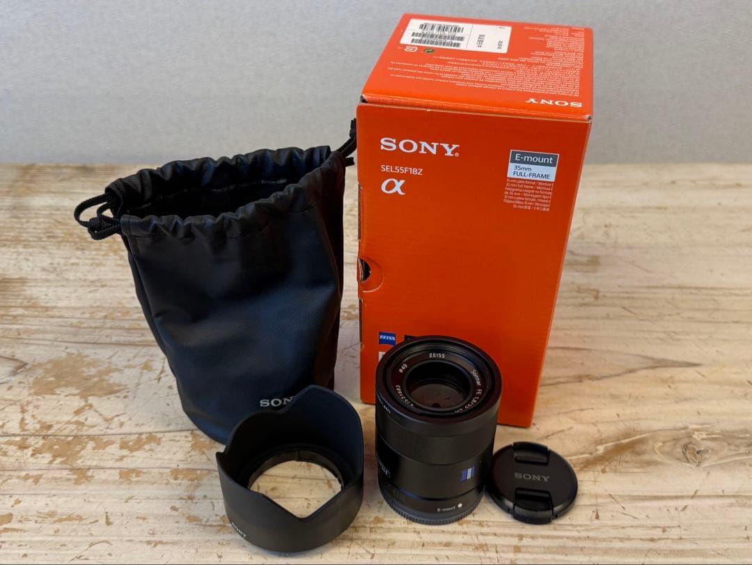 美品　Sony 55mm f1.8 za 単焦点