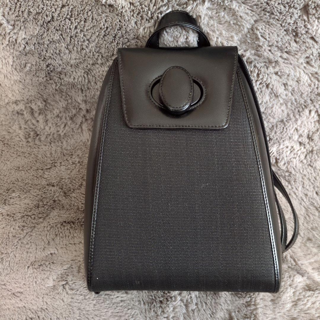 馬毛✨GENUINE HORSE HAIR レザー ターンロック リュック