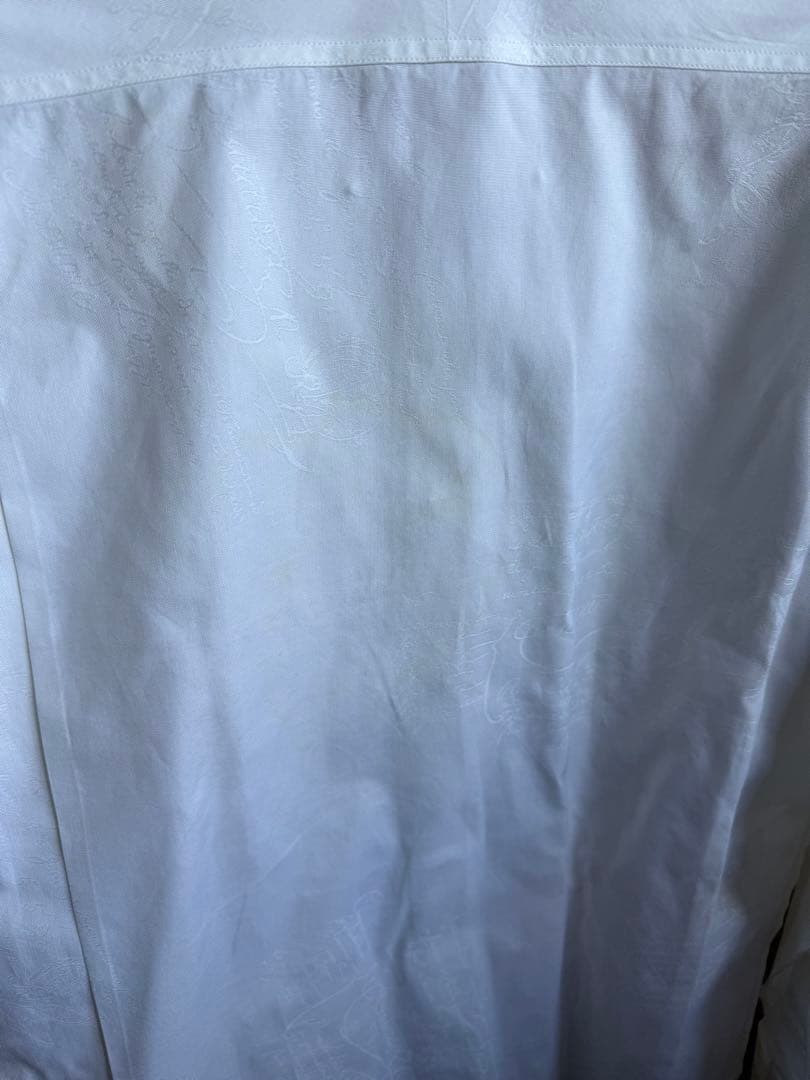 ベルルッティ　カリグラフィー　長袖シャツ　ホワイト　40