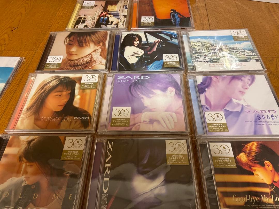 ZARDオリジナルアルバム リマスター盤+リアレンジ盤全11枚セット