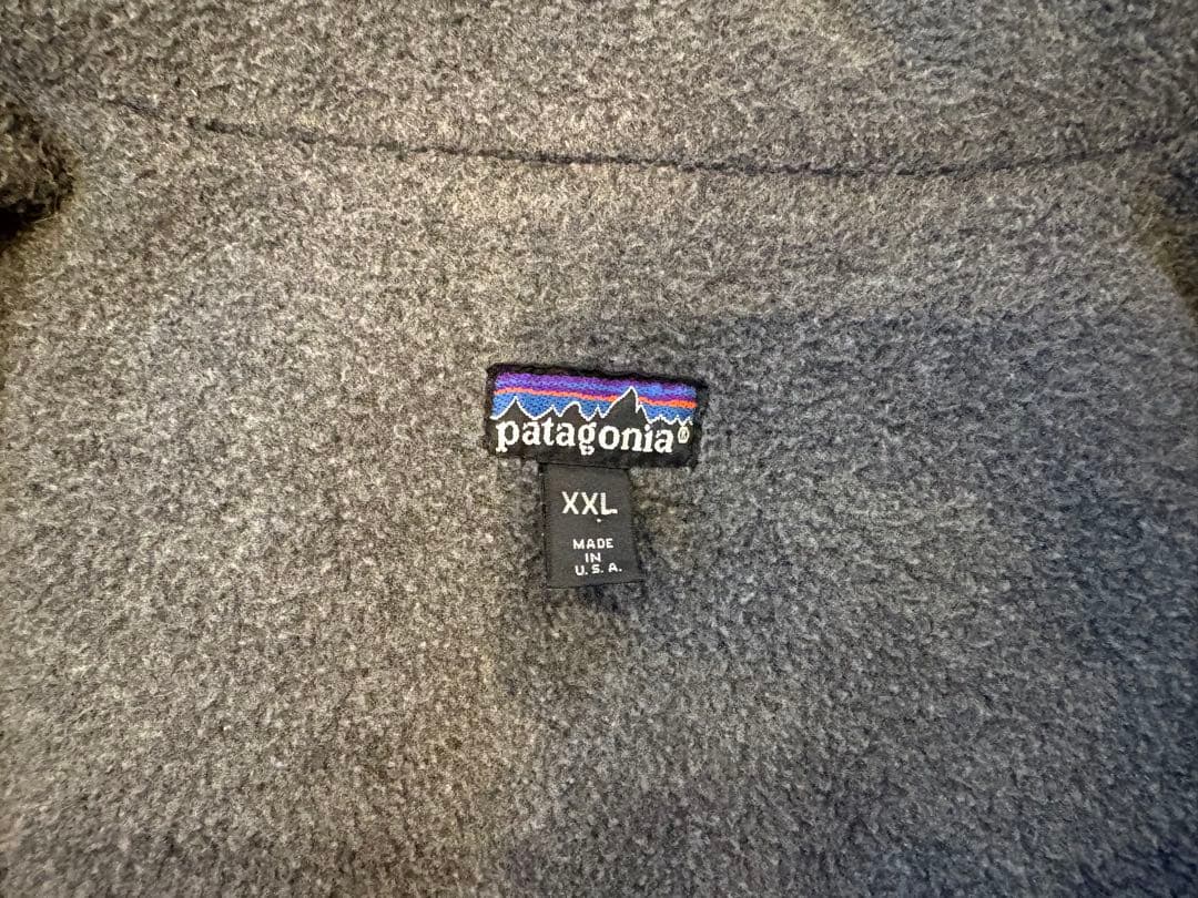 【90s USA製 XXL】Patagonia シェルドシンチラ ビンテージ