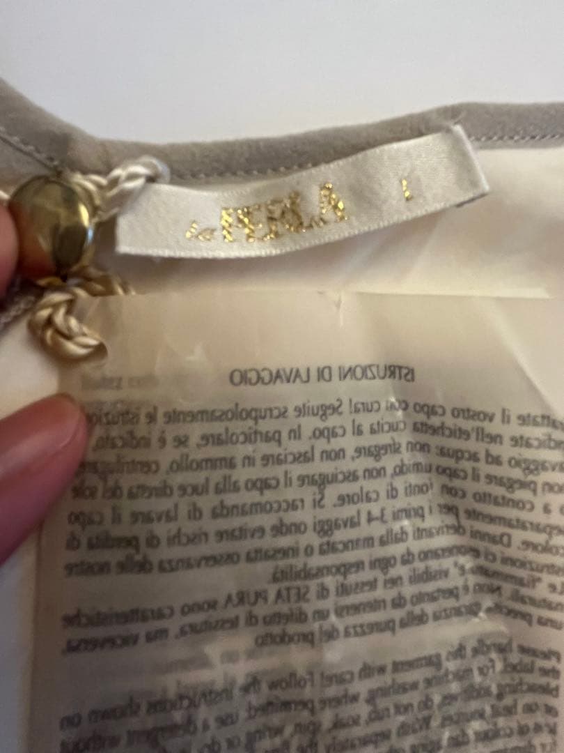 La Perla シルクスリップドレス